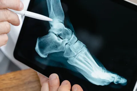 Podiatrist supporting foot and ankle care needs