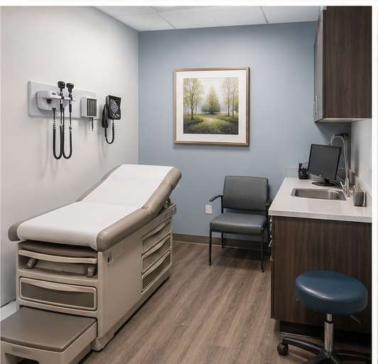 Smith Family Medicine Clinic Examination Room